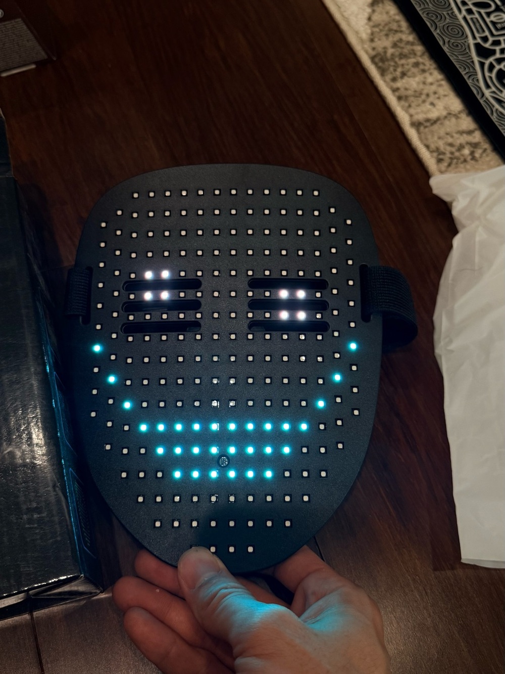 Done ✅✅✅ LED Mask with Multicolor Pixel Face - Picture 10 of 13